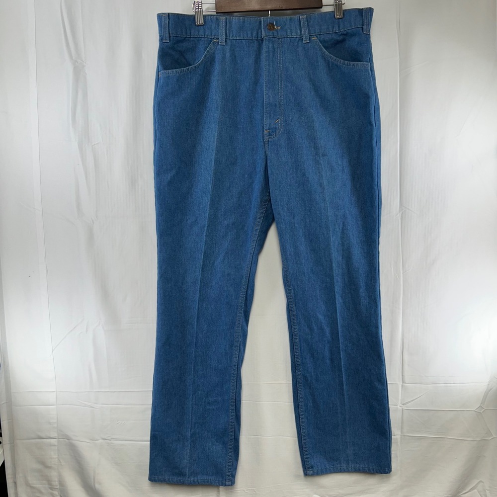 Levi's Jeans Men 38x30 Blue Skosh More Comfort Orange Tab Vintage 80s